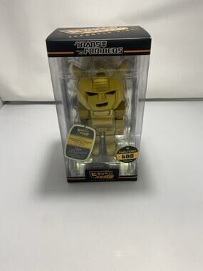 Hikari Japanese Vinyl Transformers Gold Bumblebee Limited Edition Of 600